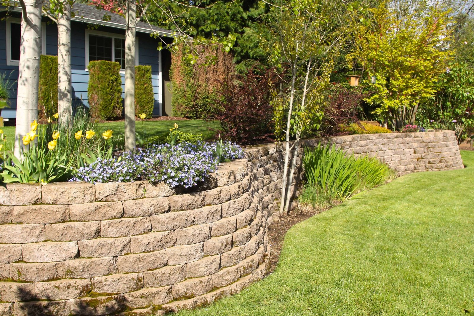 Retaining wall - Mason Master Hand