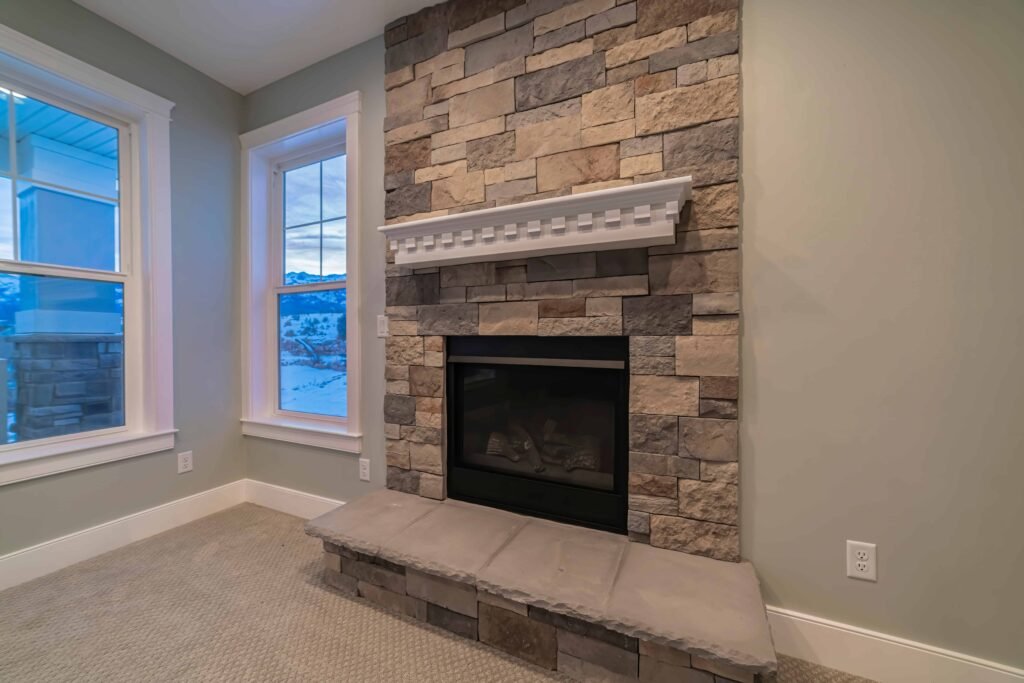 fireplace in michigan